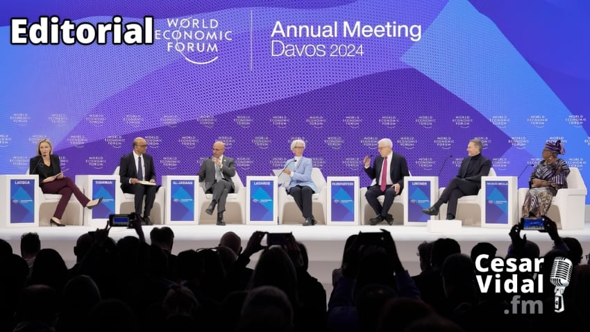 Editorial: Las oligarquías empresariales de Davos vaticinan el futuro - 24/01/24