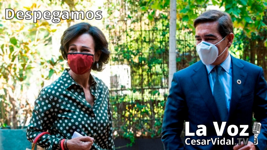 Despegamos: La desesperación de Ana Botín para salvar al Santander: fusión y dividendo - 22/09/20