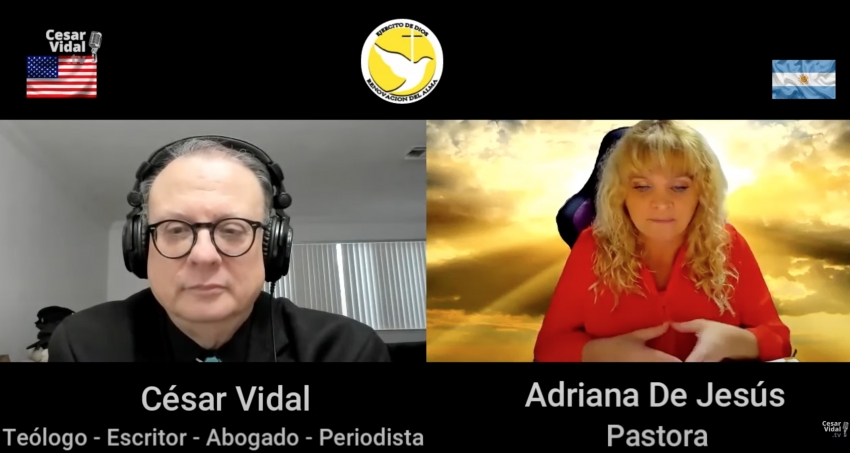 César Vidal entrevistado por Adriana De Jesús de Ejército de Dios
